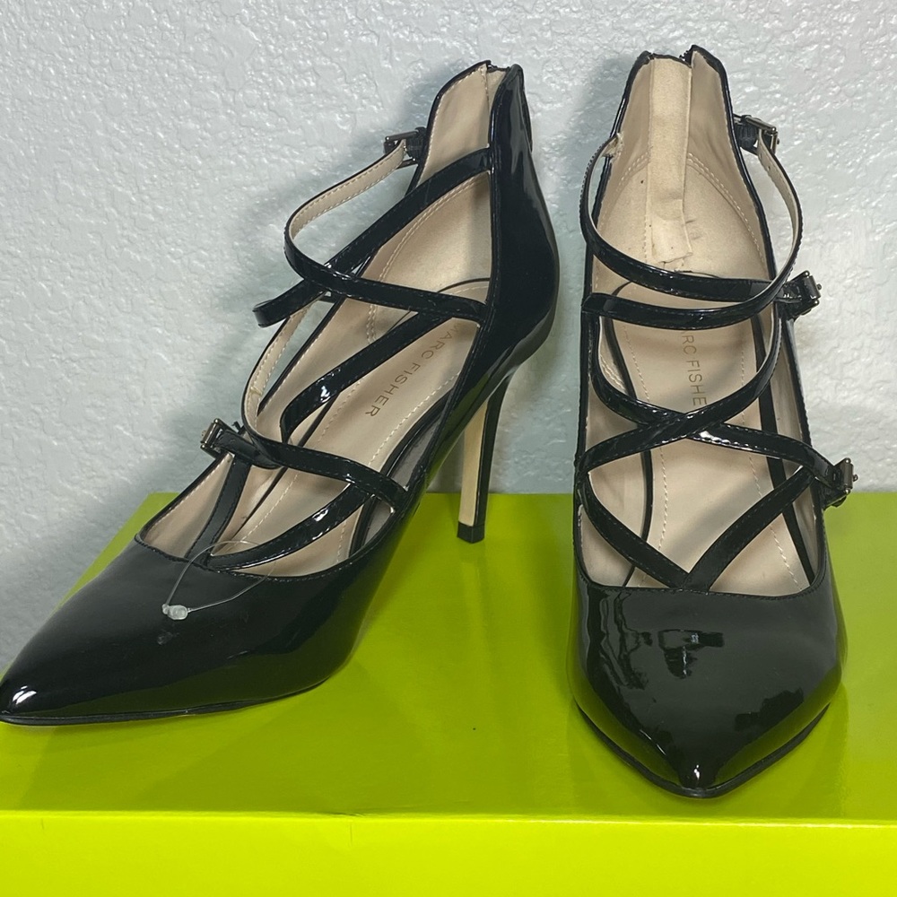Marc Fisher Black Heels